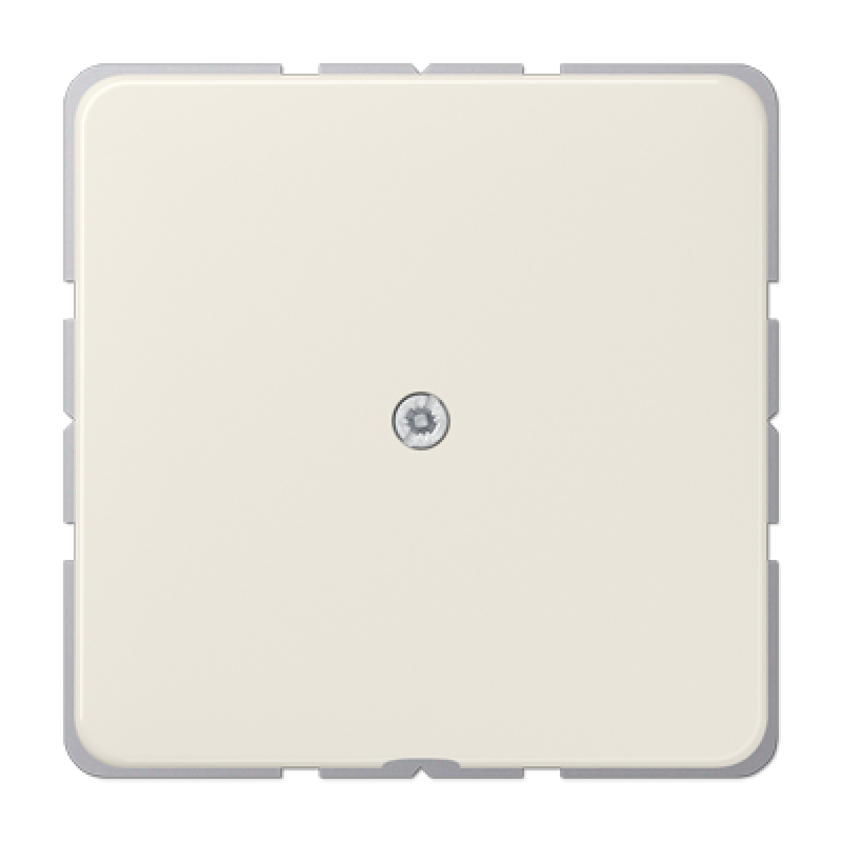 Placa con salida cable CD bl.