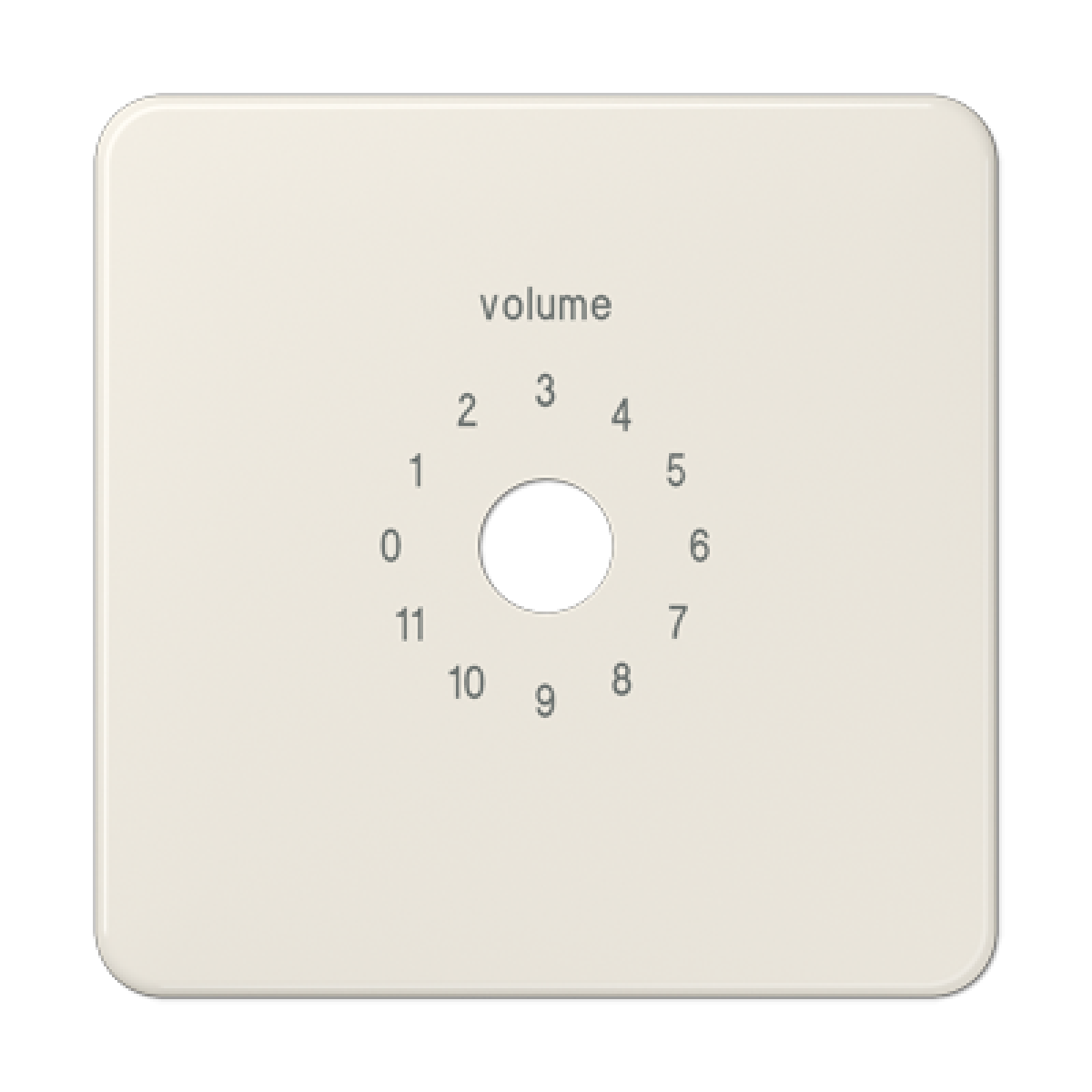 Placa central reg. volumen CD bl marfil