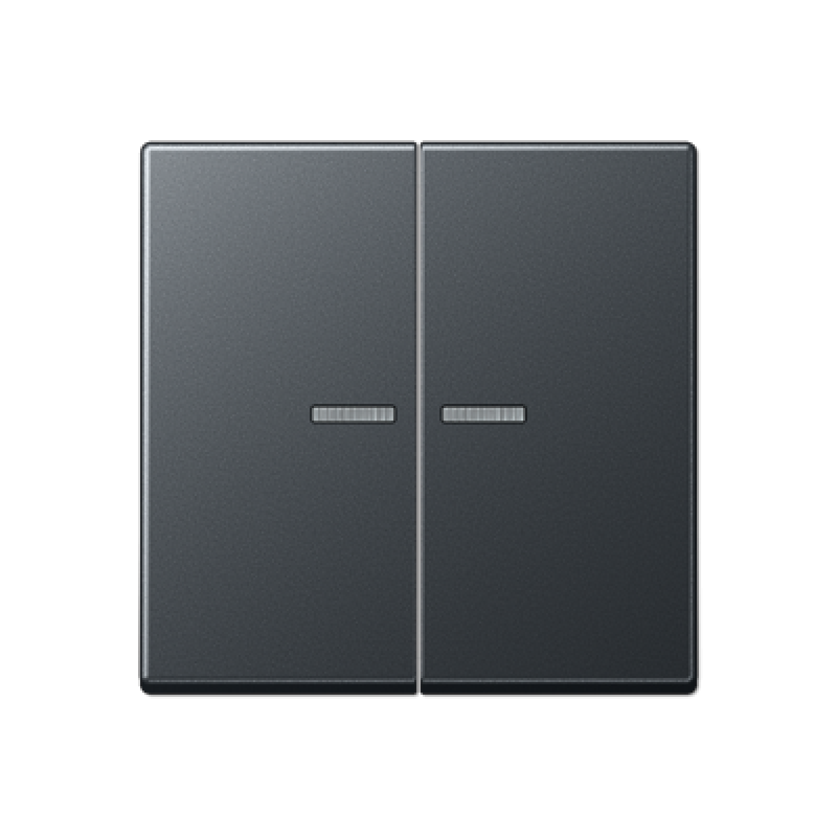 Tecla doble con visor JH A antracita