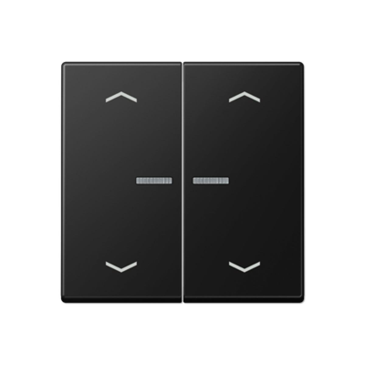 Tecla doble visorpers JH A negro mate