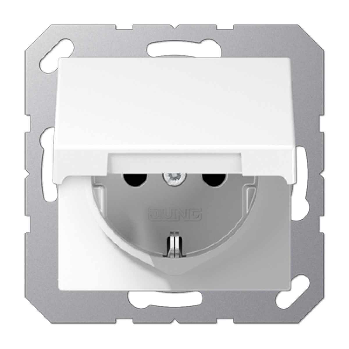 Enchufe t. abatprot. contacto A bl alpi