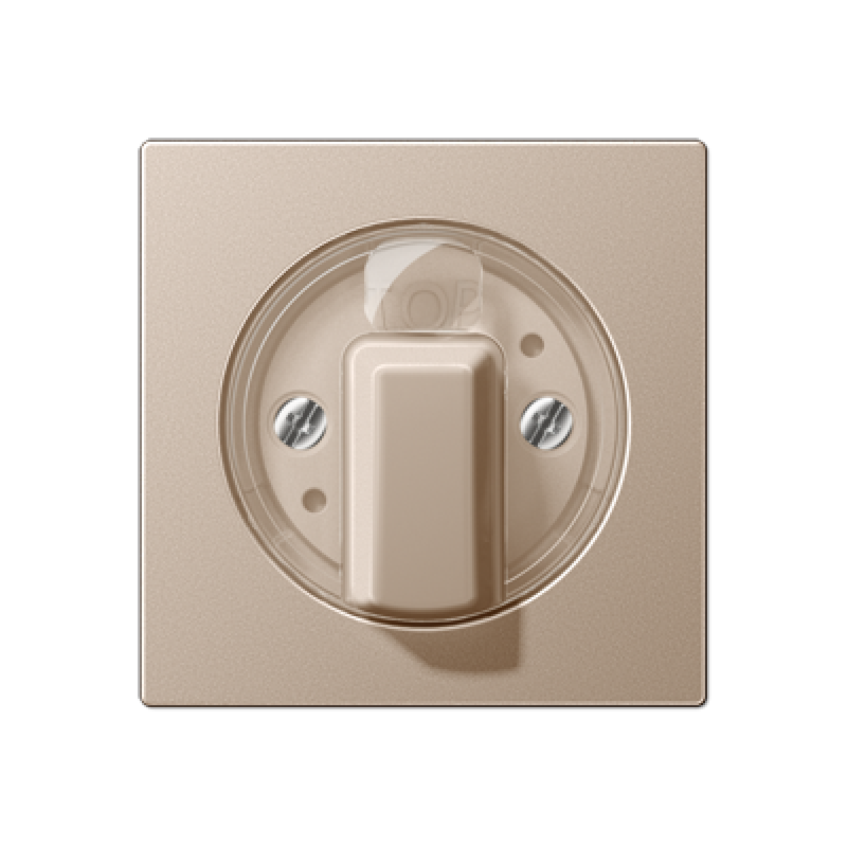 Placa interruptor giratorio A cava