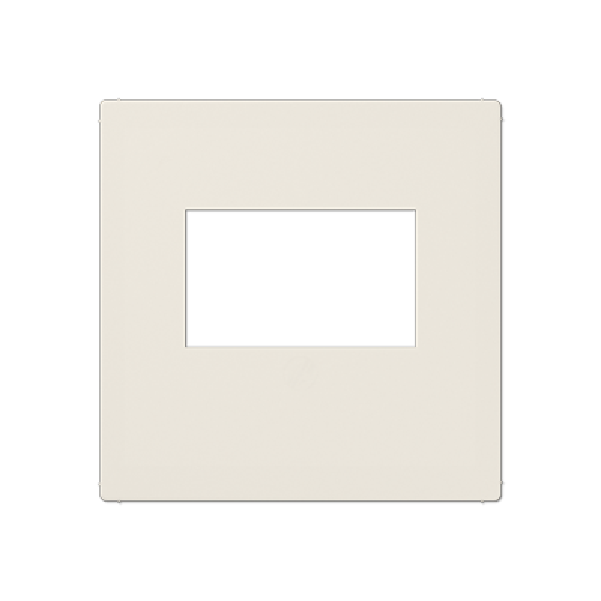 Placa USB A blanco marfil