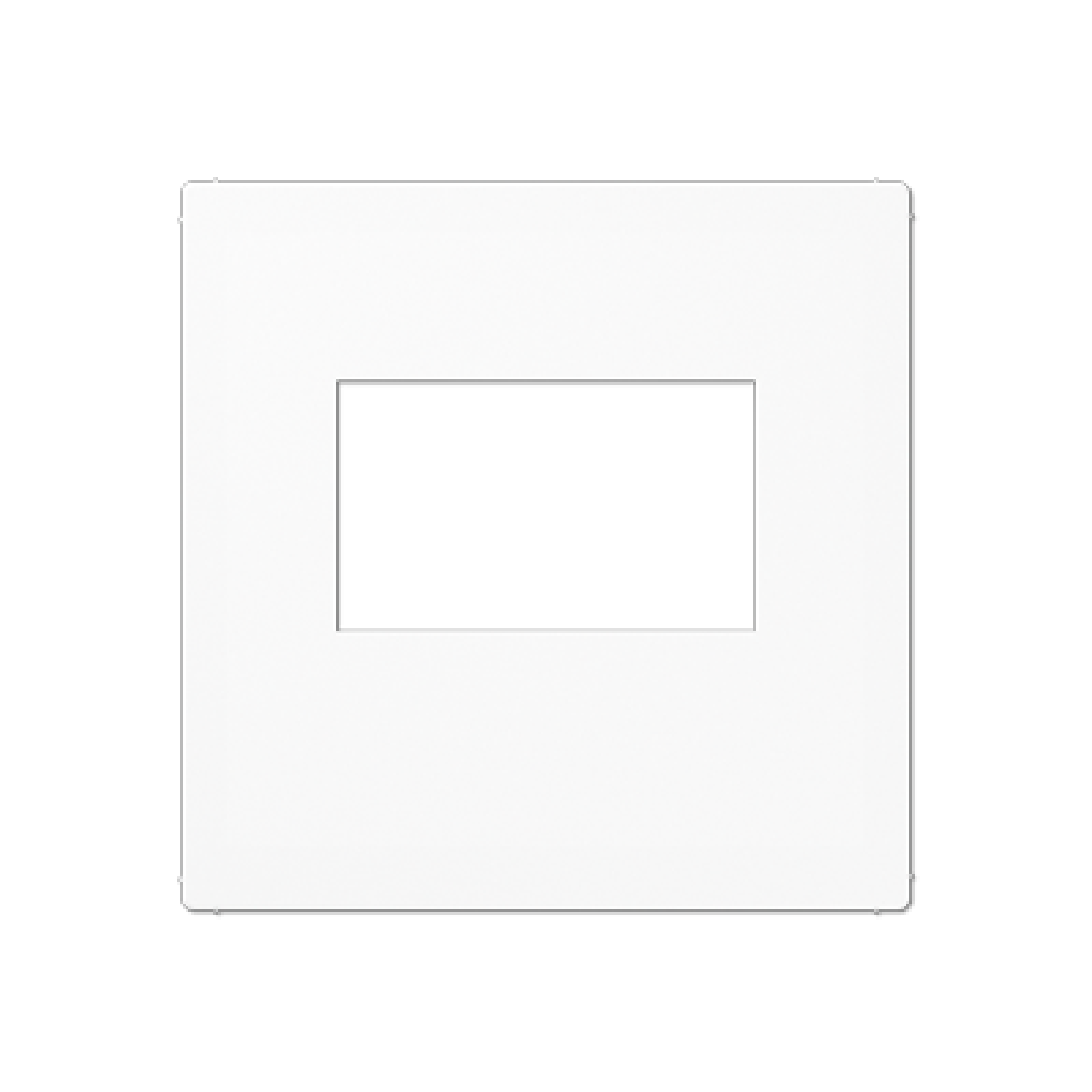 Placa USB a blanco alpino