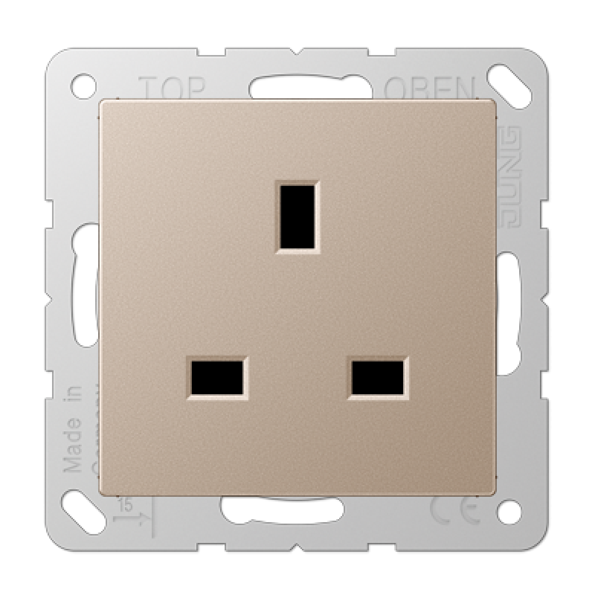 Enchufe British Standard A cava