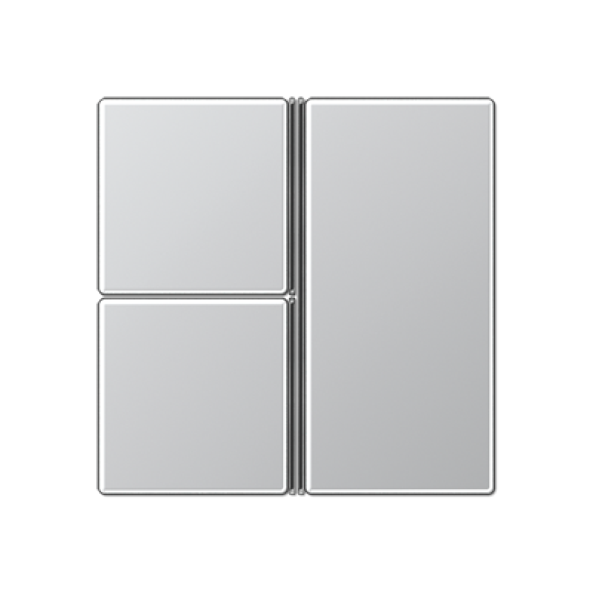 Kit teclas mód. F40 3 fases. A aluminio