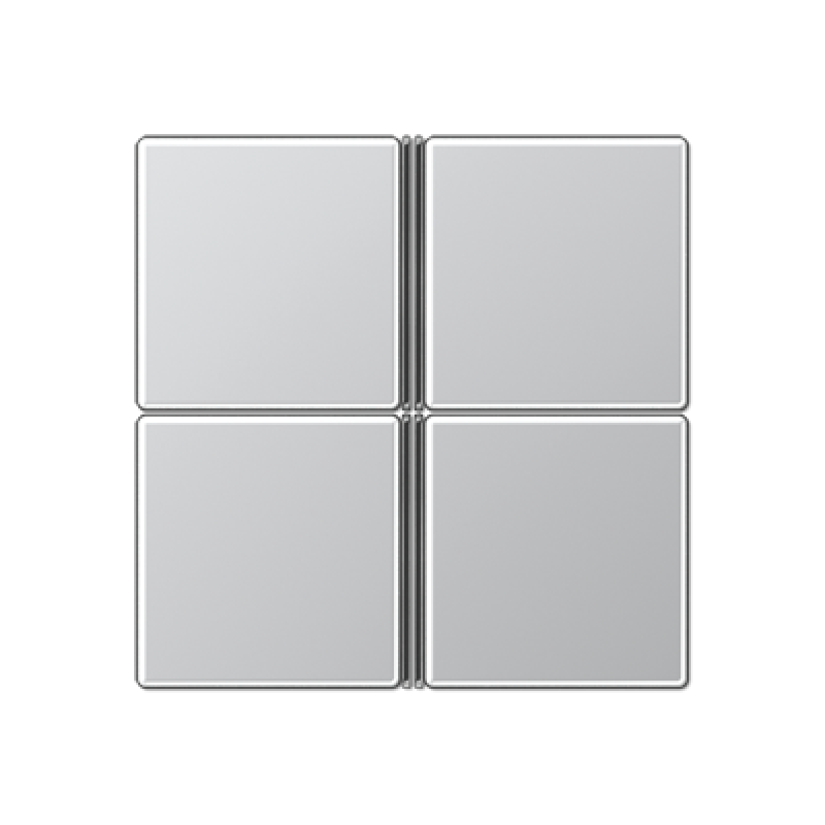 Kit teclas mód. F40 4 fases. A aluminio