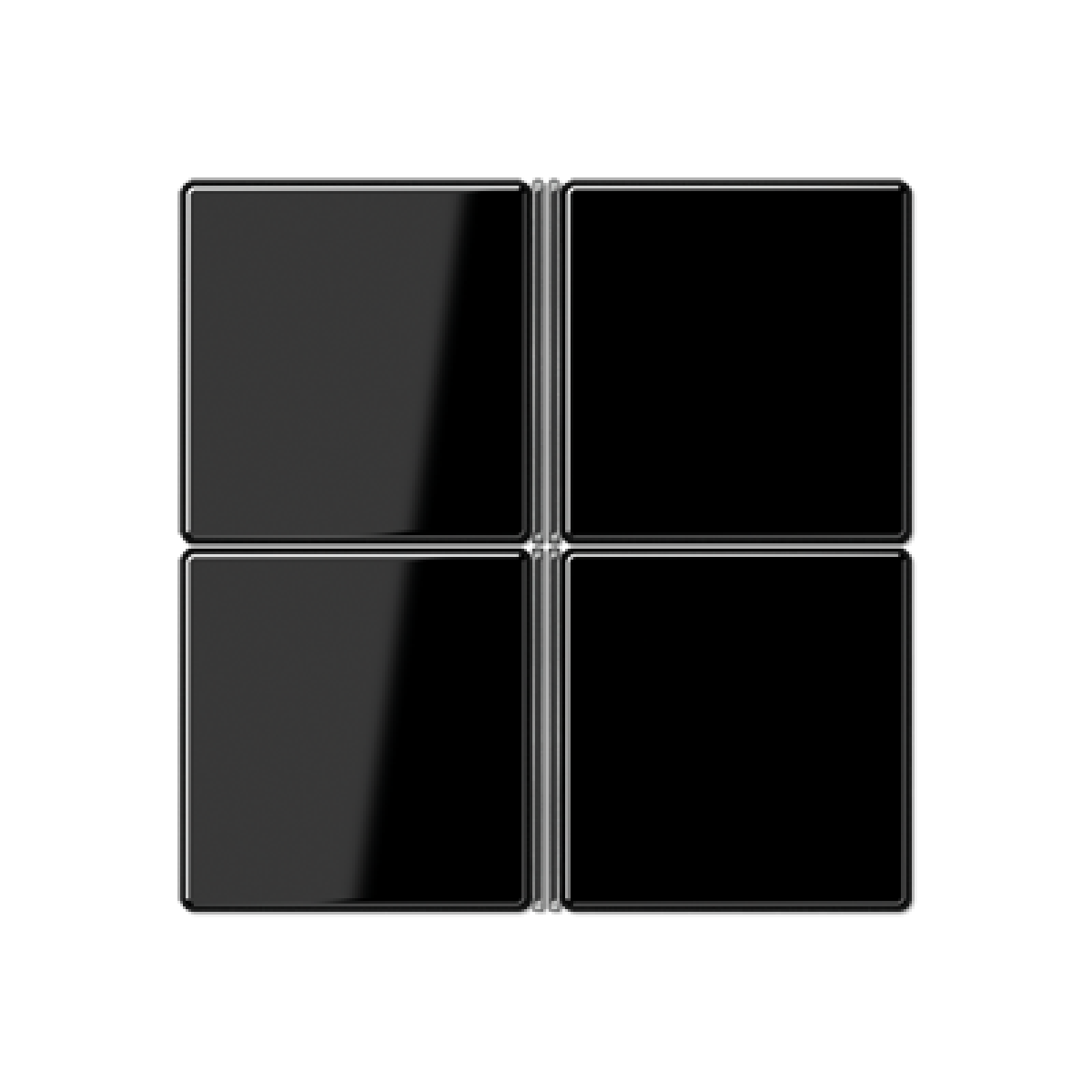 Kit teclas mód. F40 4 fases. A negro