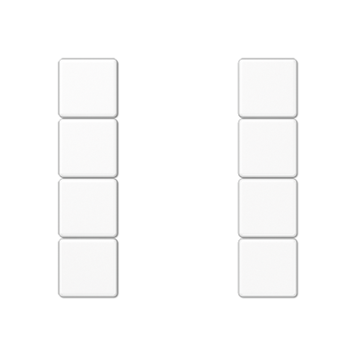 Kit teclas mód. F50 4 fases. A bl. alpi