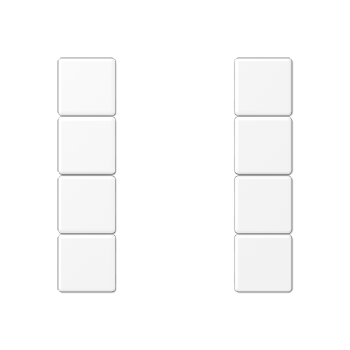Kit teclas mód. F50 4 fases. A bl. Mate
