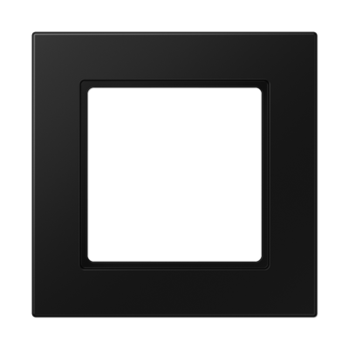 Marco simple A 550 negro mate