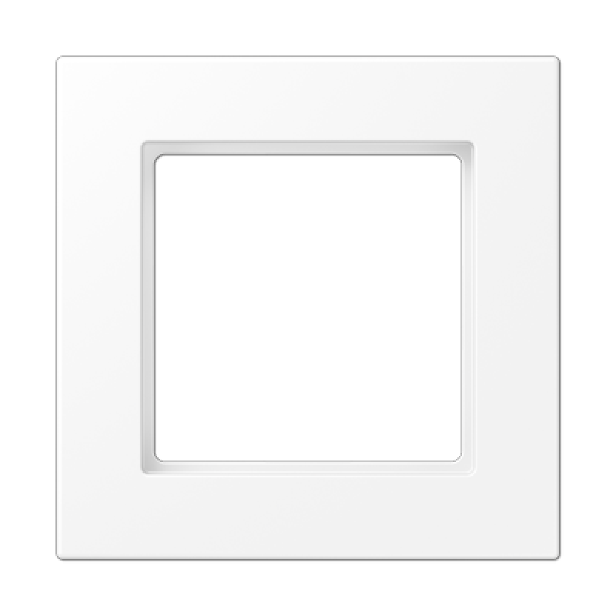 Marco simple A 550 blanco mate