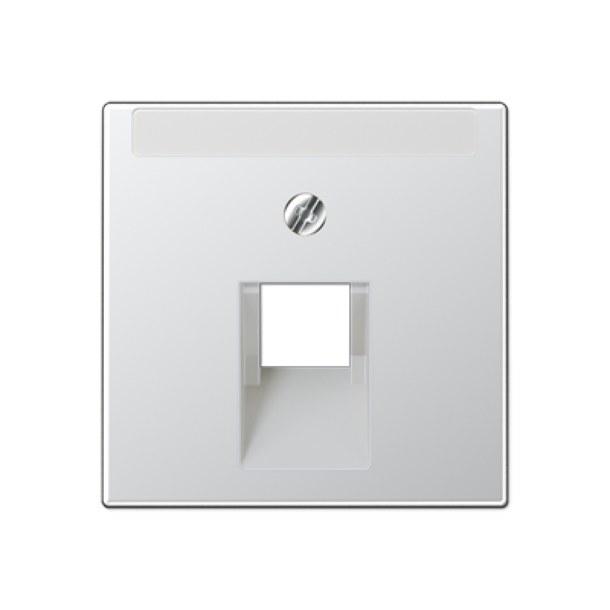 Placa central telef. Inscr. A aluminio