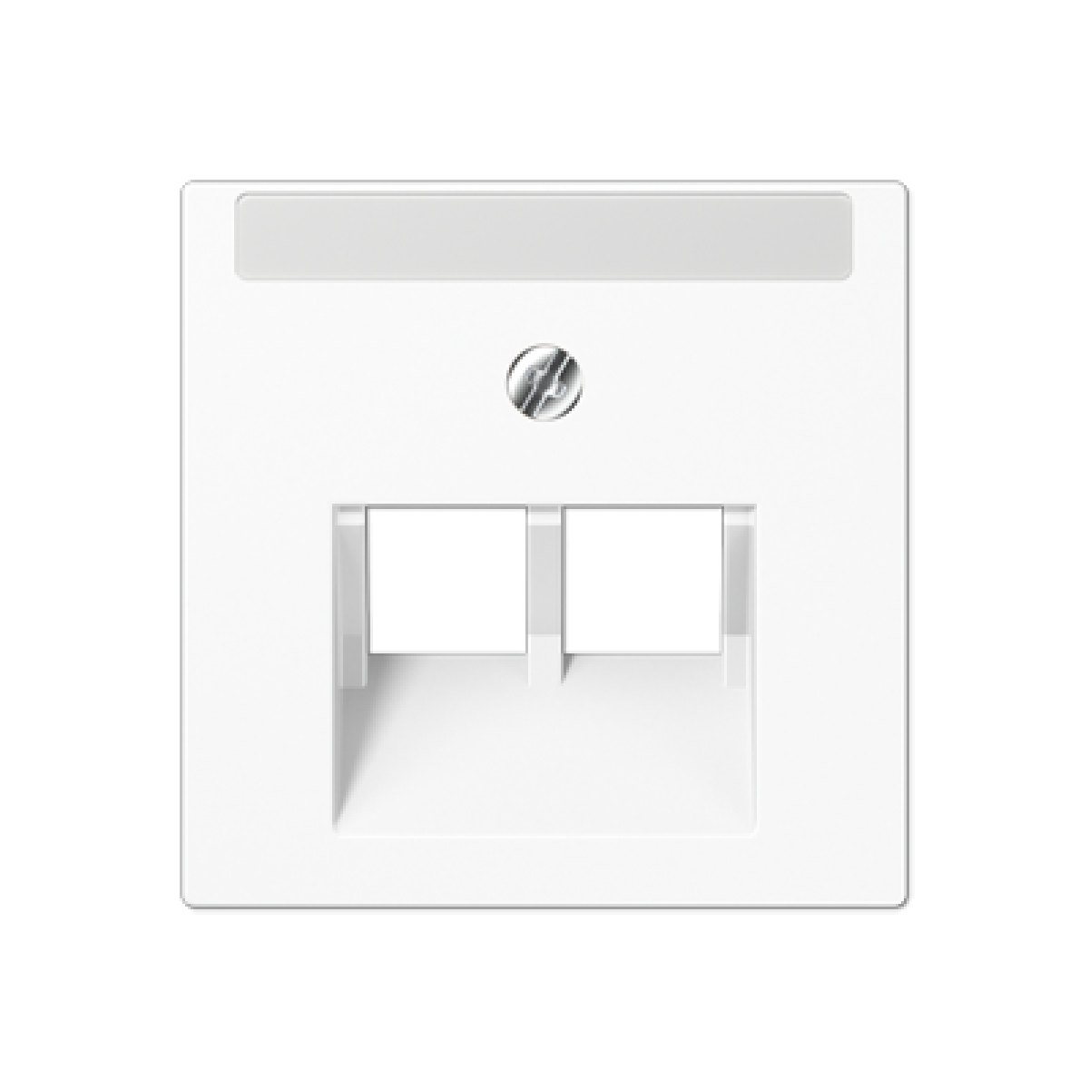 Placa telef. doble. inscr. A bl. alpino
