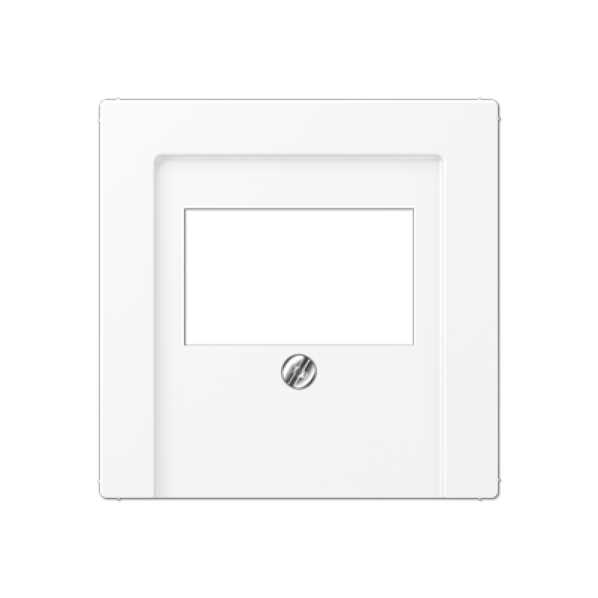 Placa telef. TAE A blanco mate