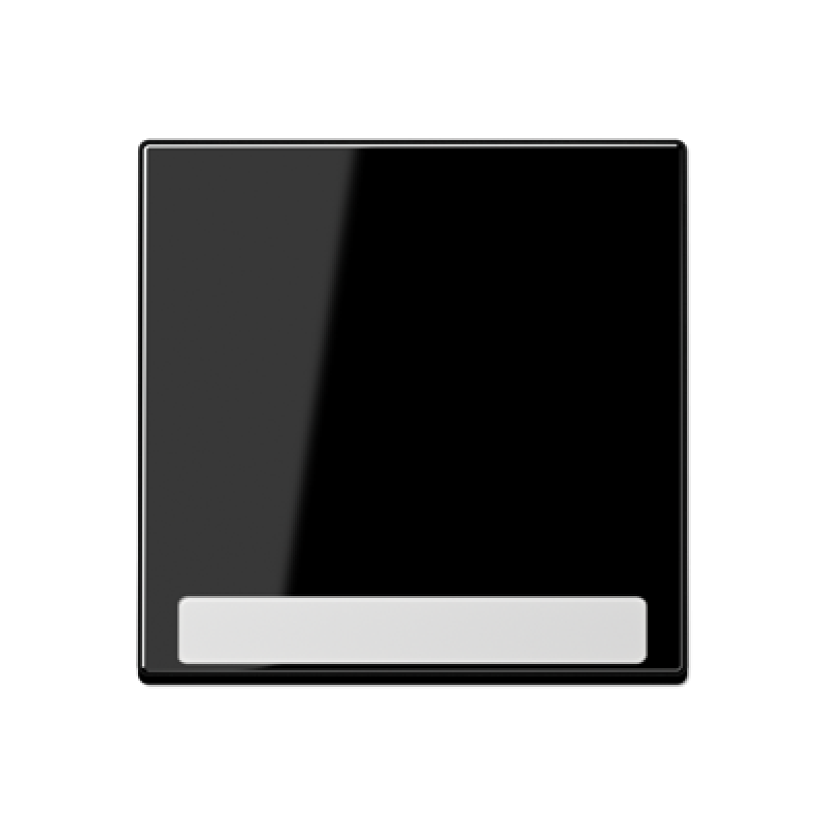 Tecla simple con reg. inscr. A negro