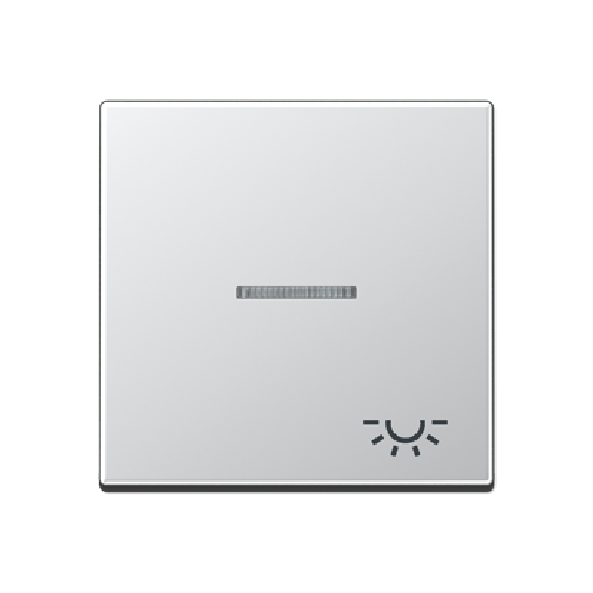 Tecla cvisorsimb. luz A aluminio