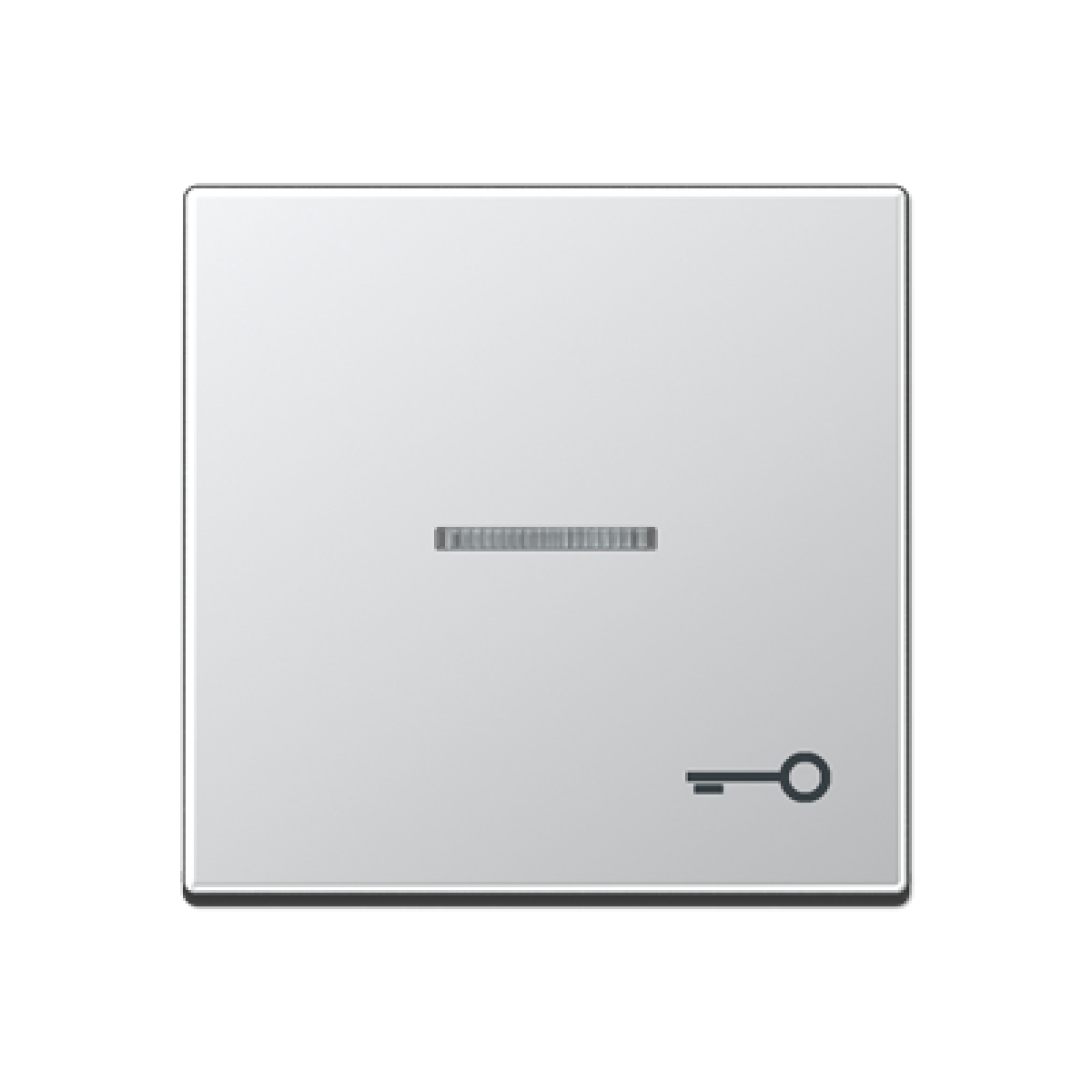 Tecla cvisor simb. puerta A aluminio