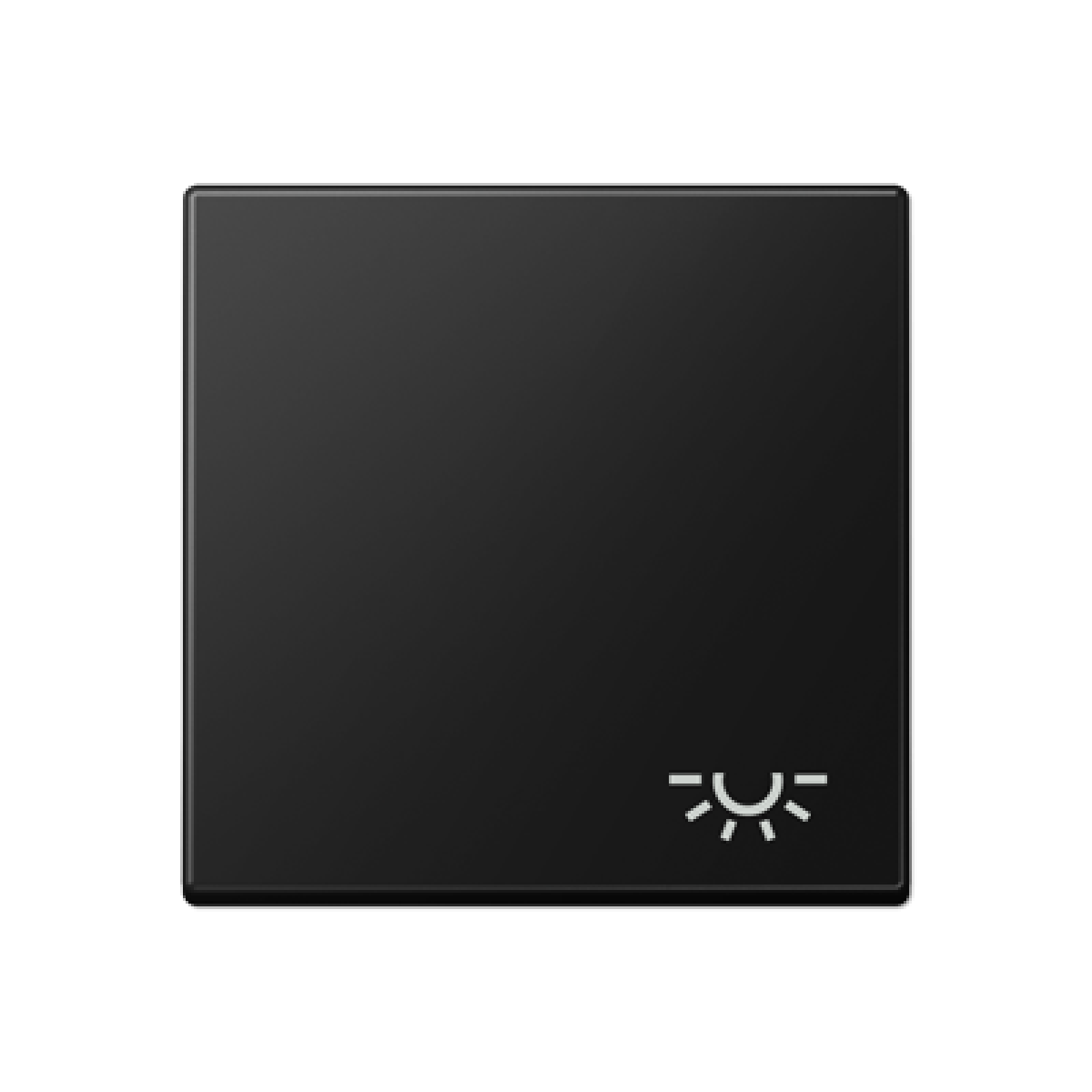 Tecla c simb. luz A negro mate