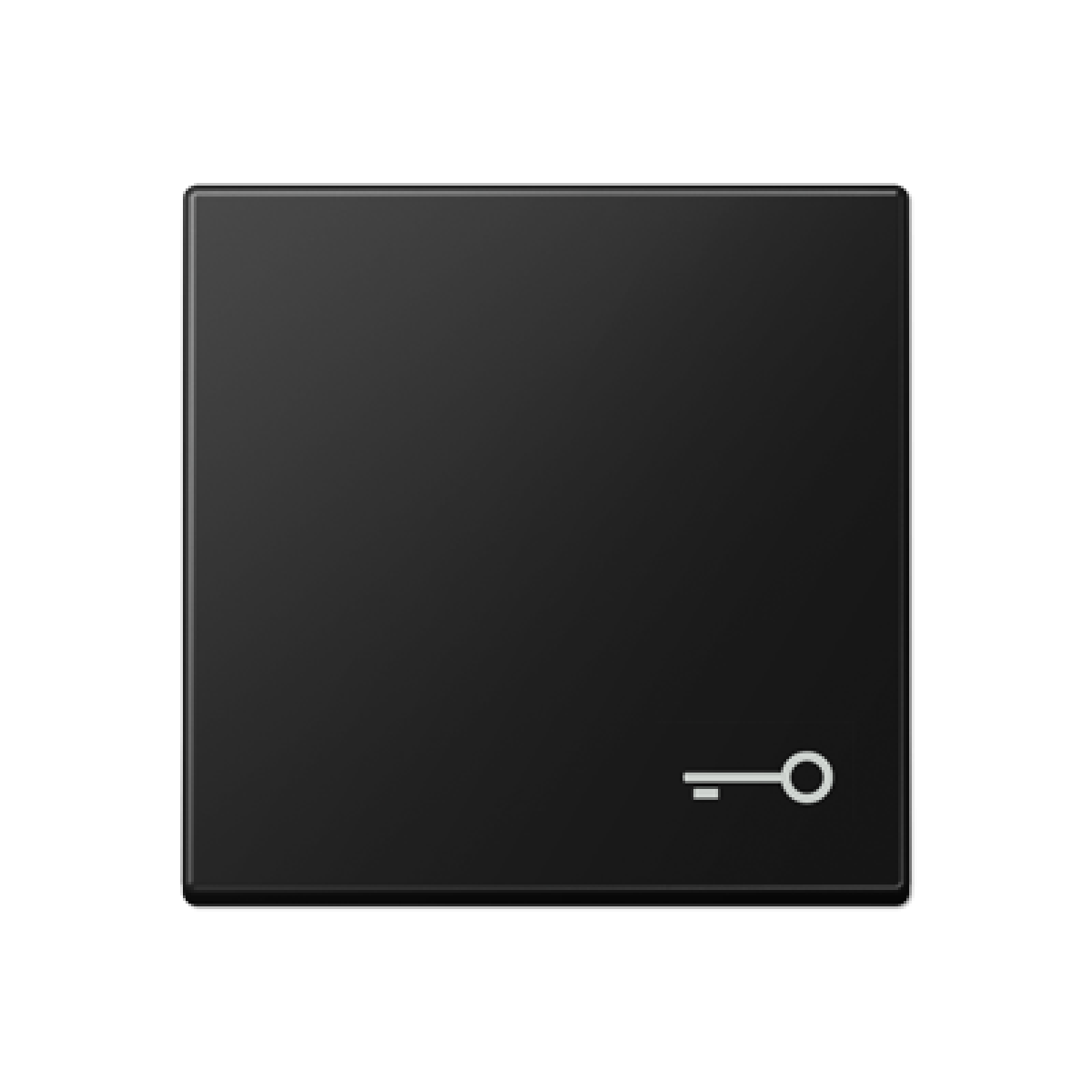 Tecla csimb. puerta A negro mate