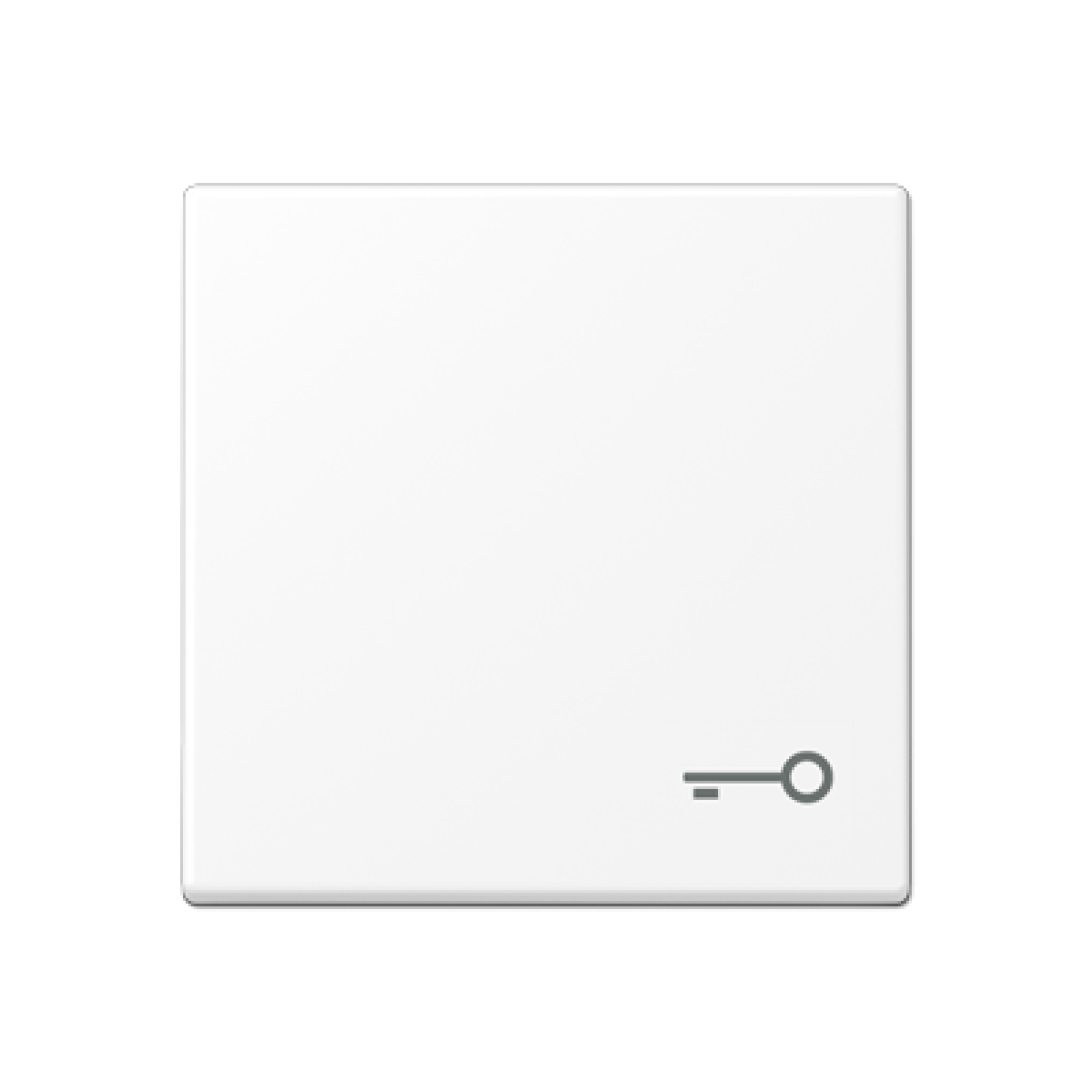 Tecla csimb. puerta A blanco mate