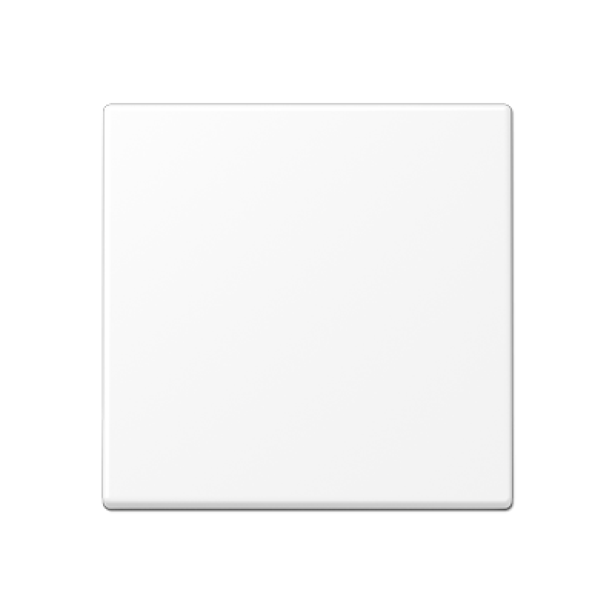 Tecla simple A blanco mate