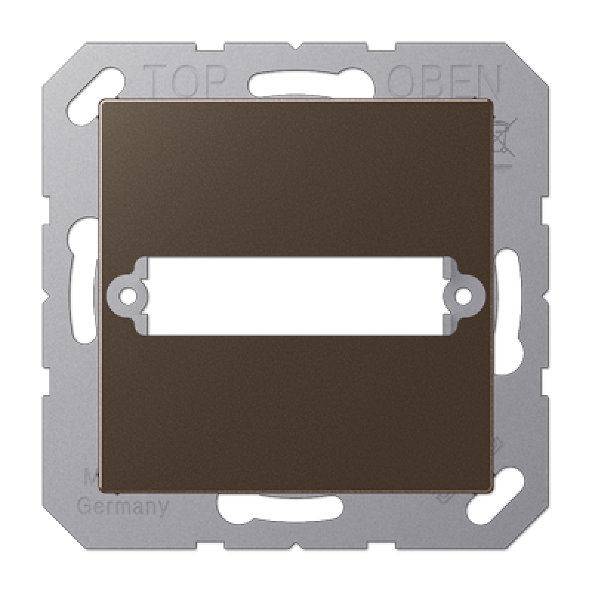 Placa toma D-SUB A mokka