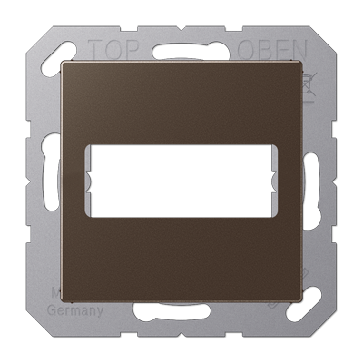 Placa toma D-SUB A mokka