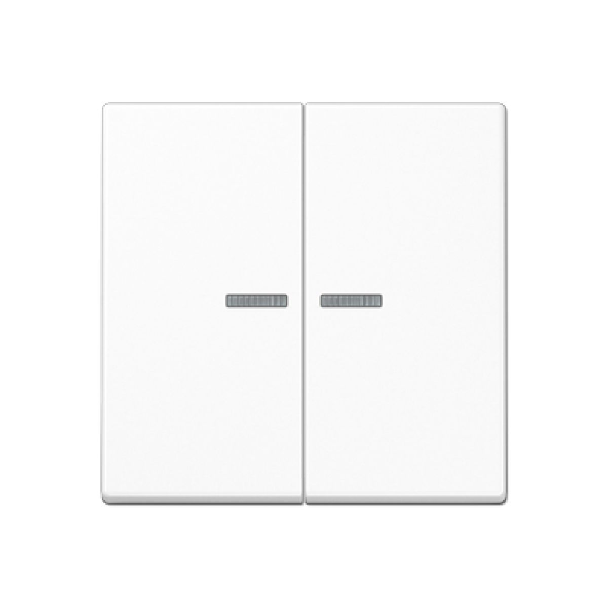 Tecla doble cvisor A blanco alpino