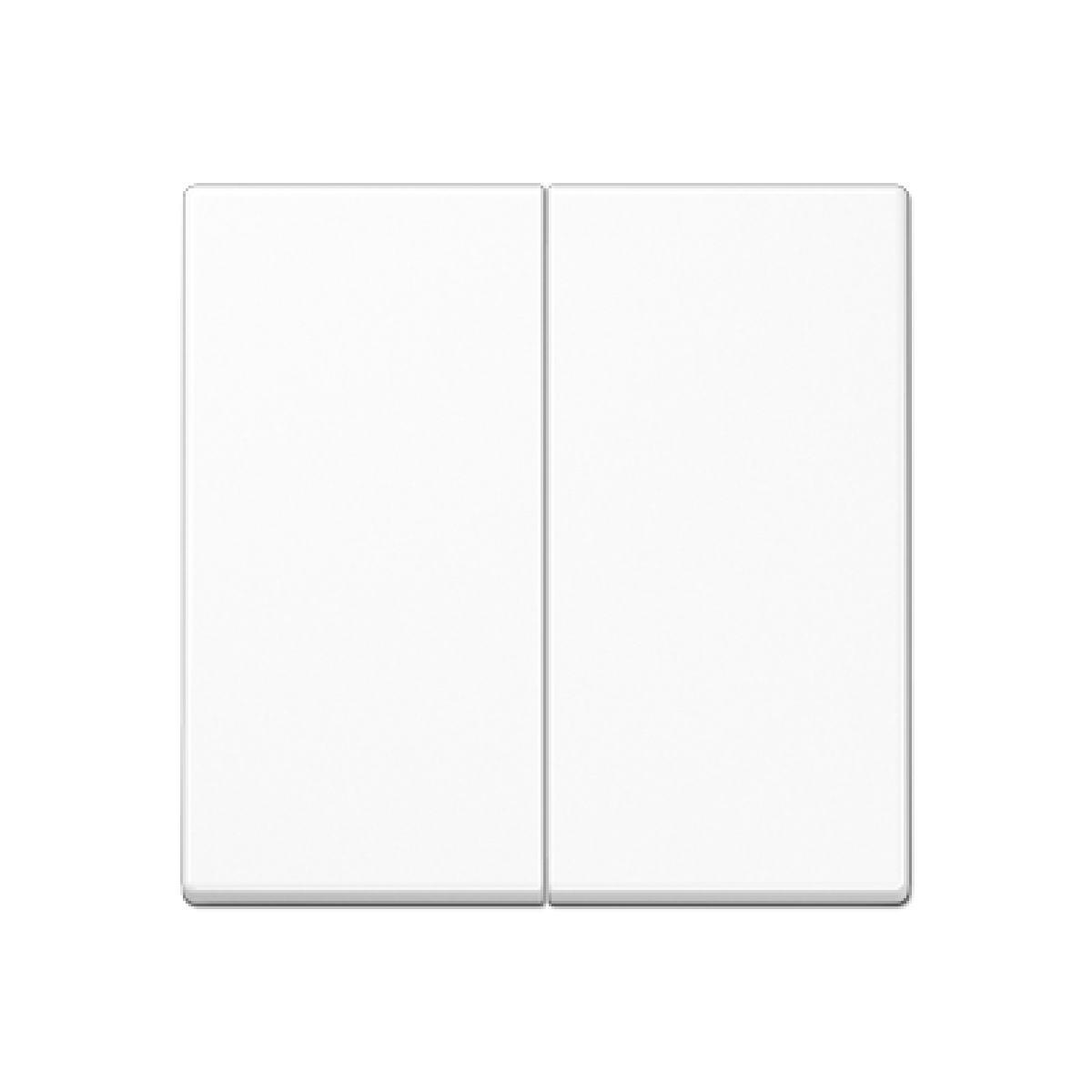 Tecla doble A blanco alpino