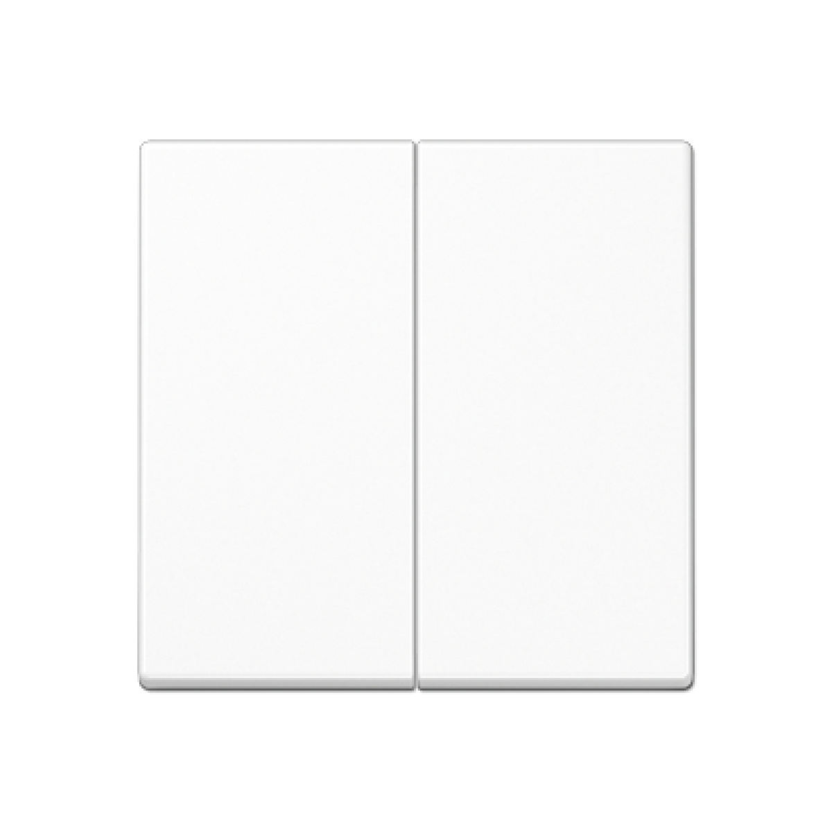 Tecla doble A blanco alpino