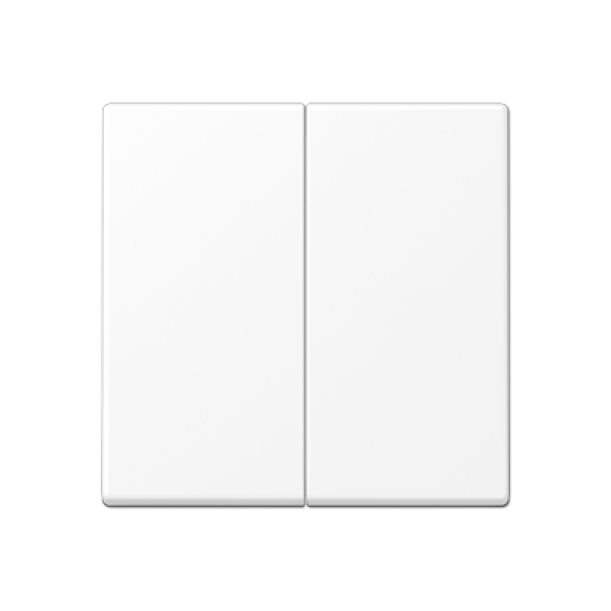 Tecla doble A bl. mate