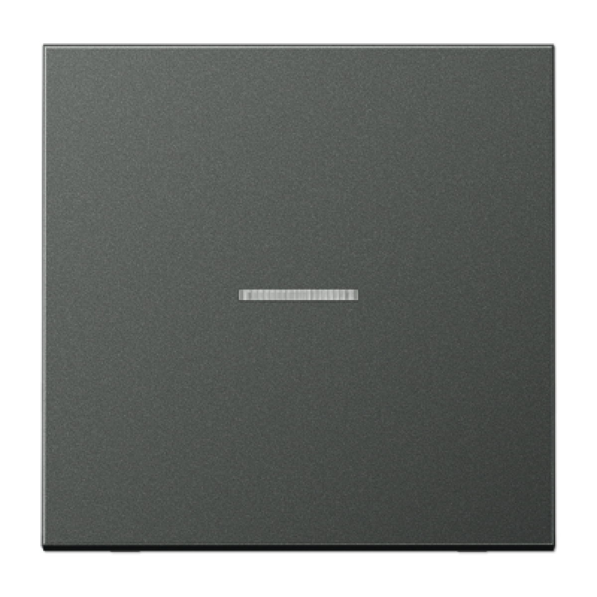 Tecla simple con visor JH LS antracita