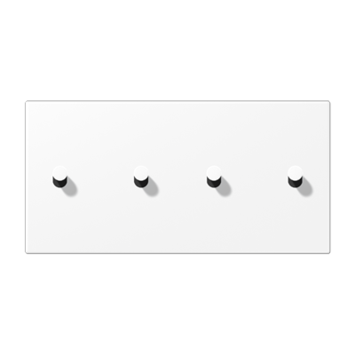 Placa 2x2 Horiz. Cono 1912 blanco mate