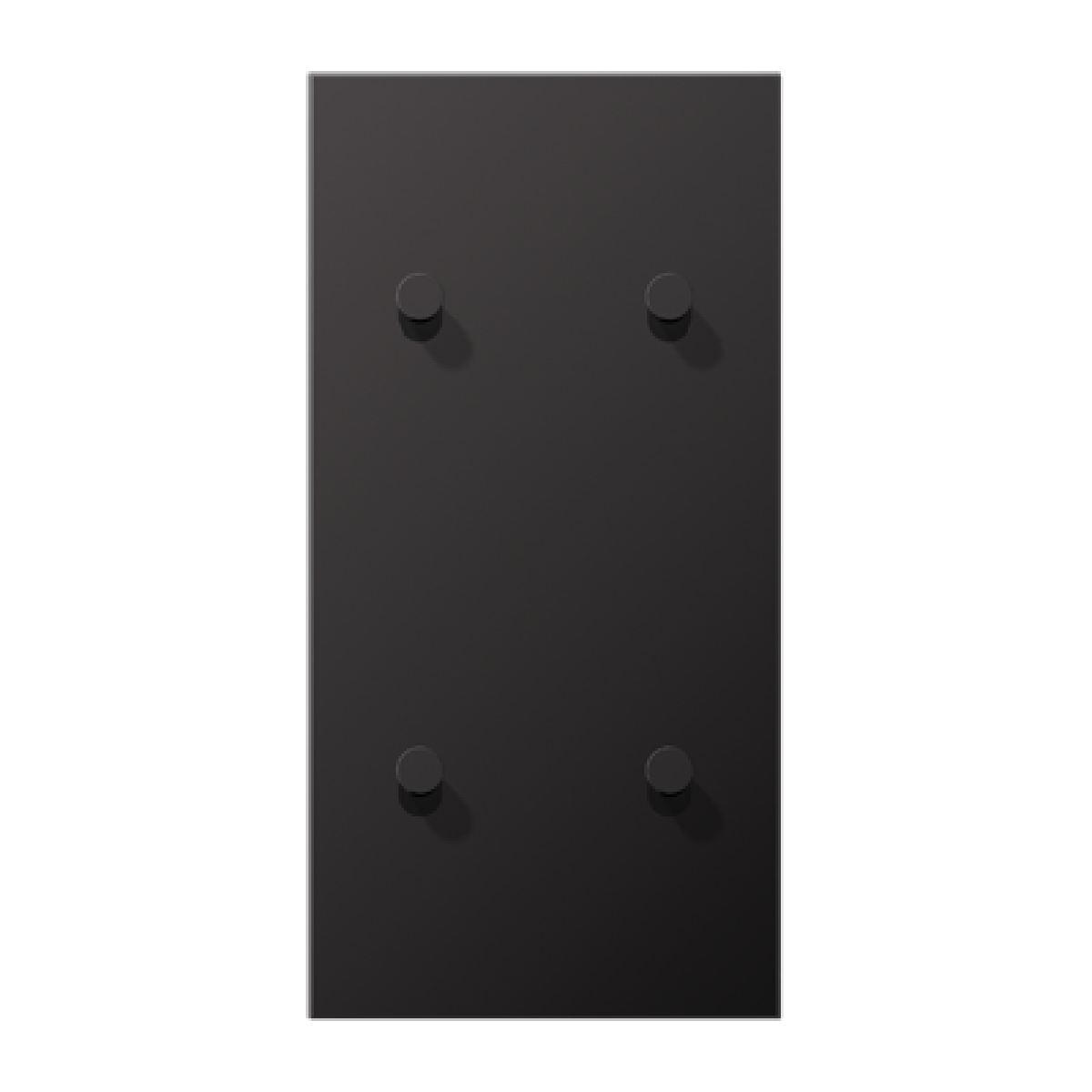 Placa vert. 2x4 pal. cono 1912 dark