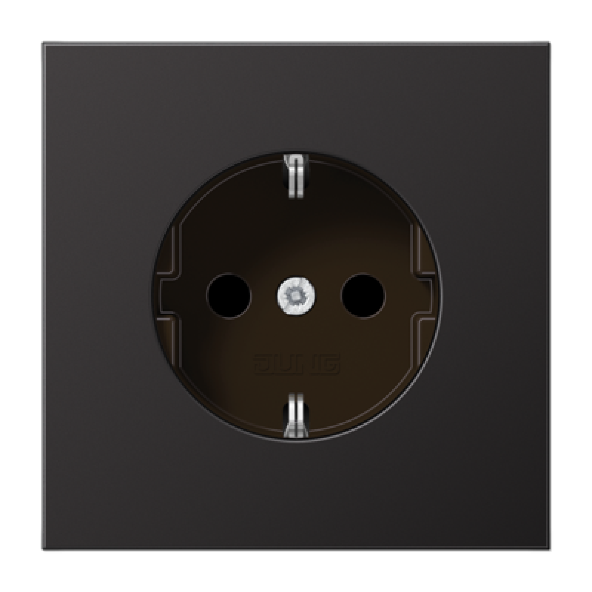 Enchufe SCHUKO prot. contacto LS dark