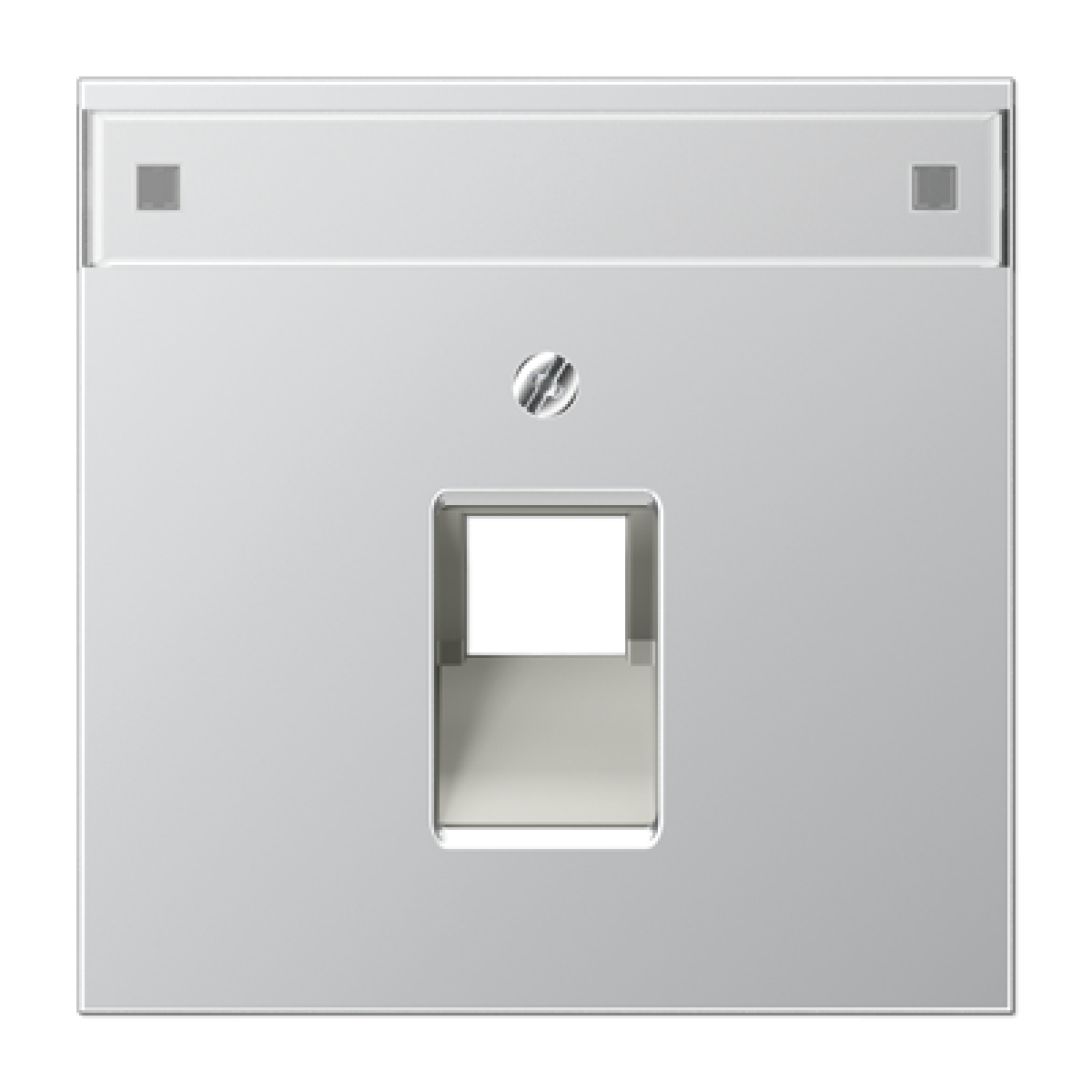 Placa central telef. LS aluminio