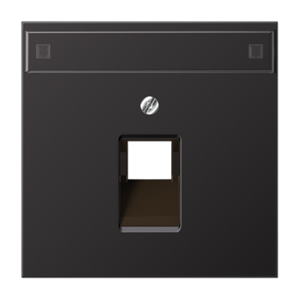 Placa central telef. LS dark