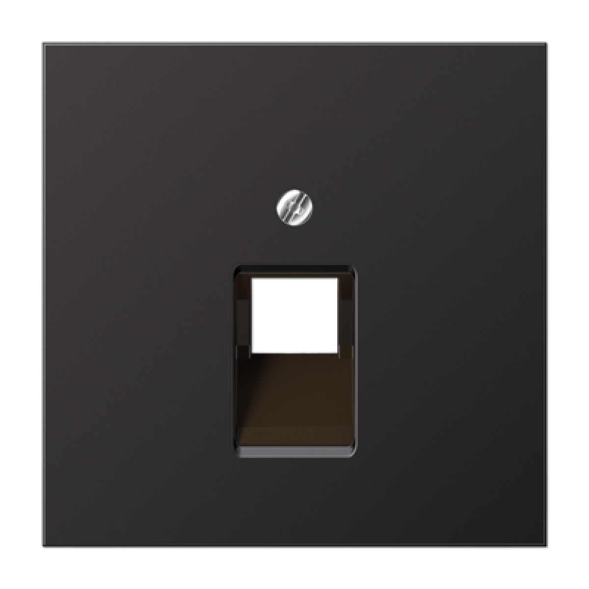 Placa central telef. LS dark.