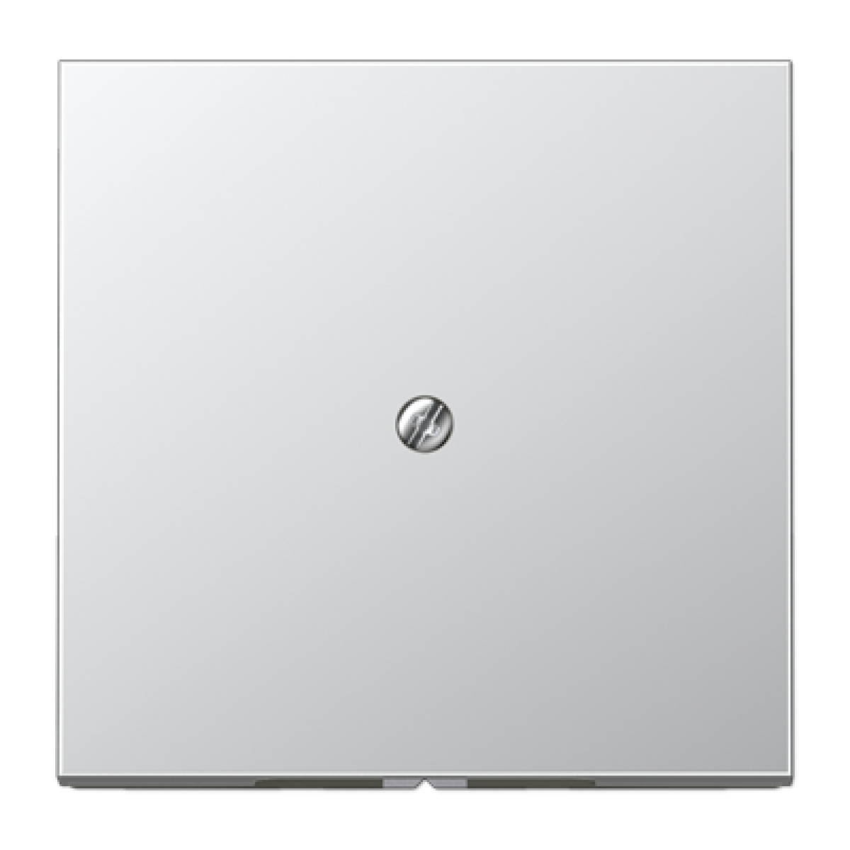 Placa con salida cable LS alum.