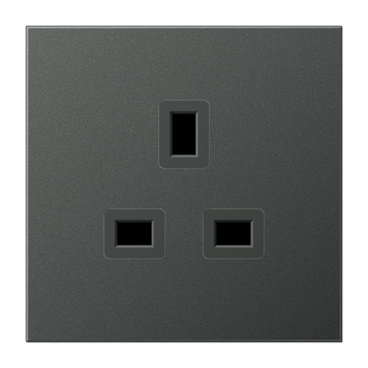 Enchufe BS 13 A 250 V LS antracita