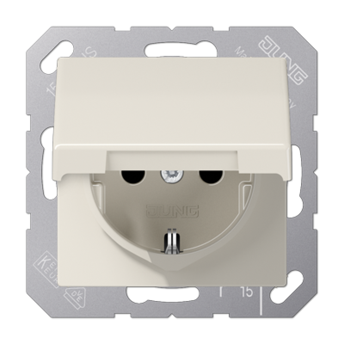 Enchufe t. abatprot. contacto AS bl.