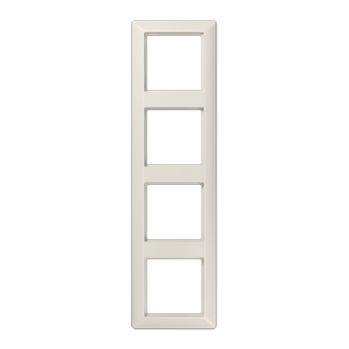 Marco cuádruple AS blanco marfil