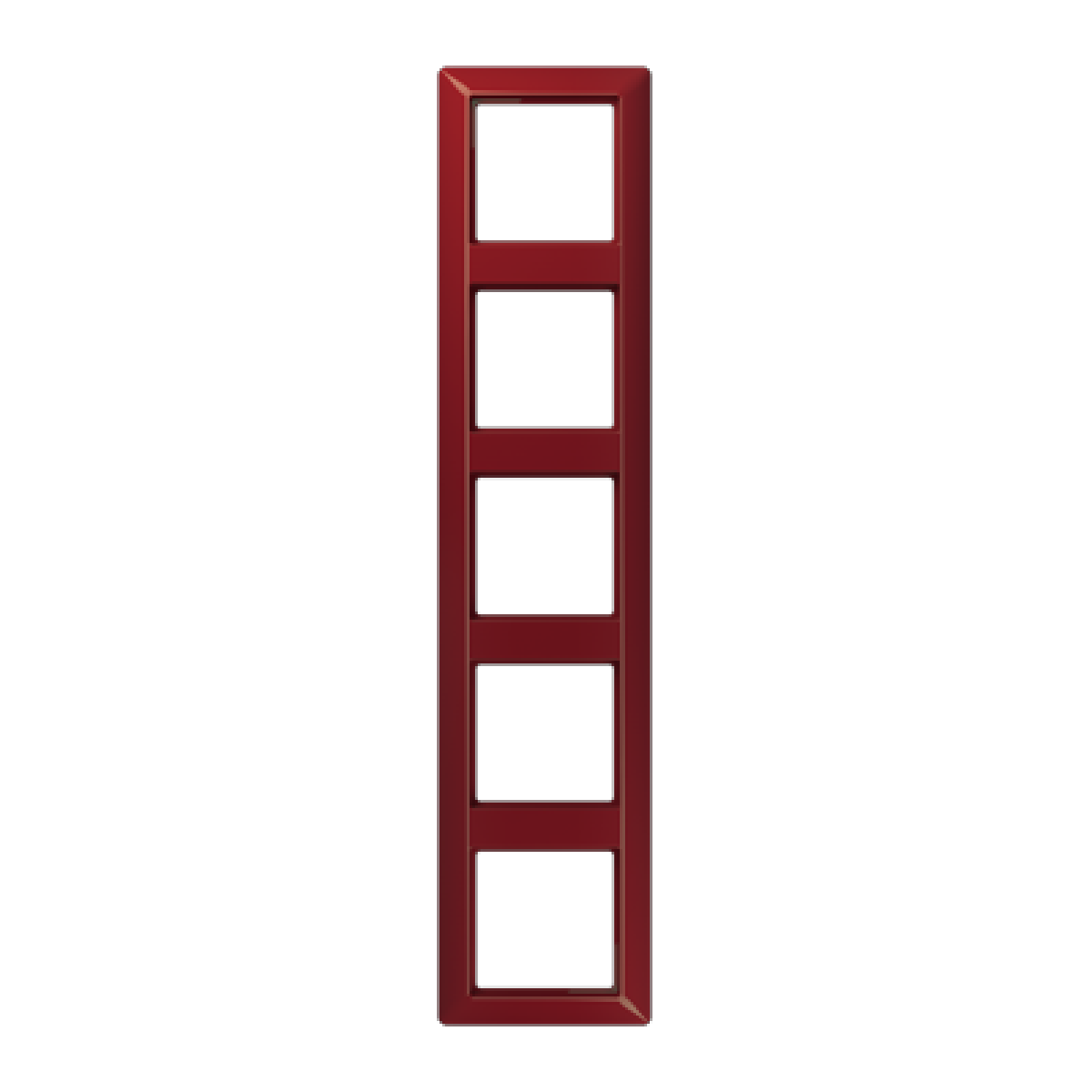 Marco quíntuple A 500 rojo