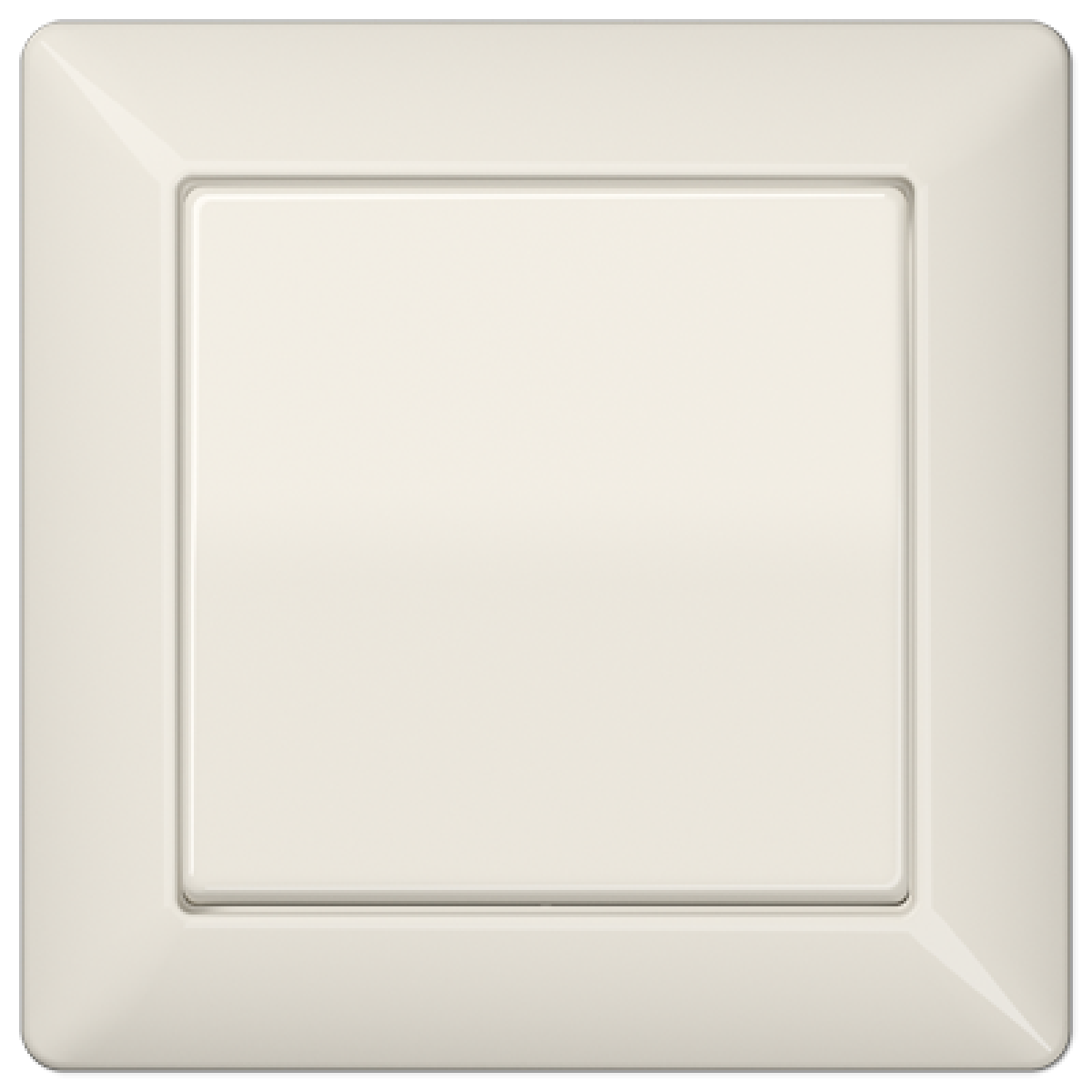 Tecla simple cmarco AS blanco marfil