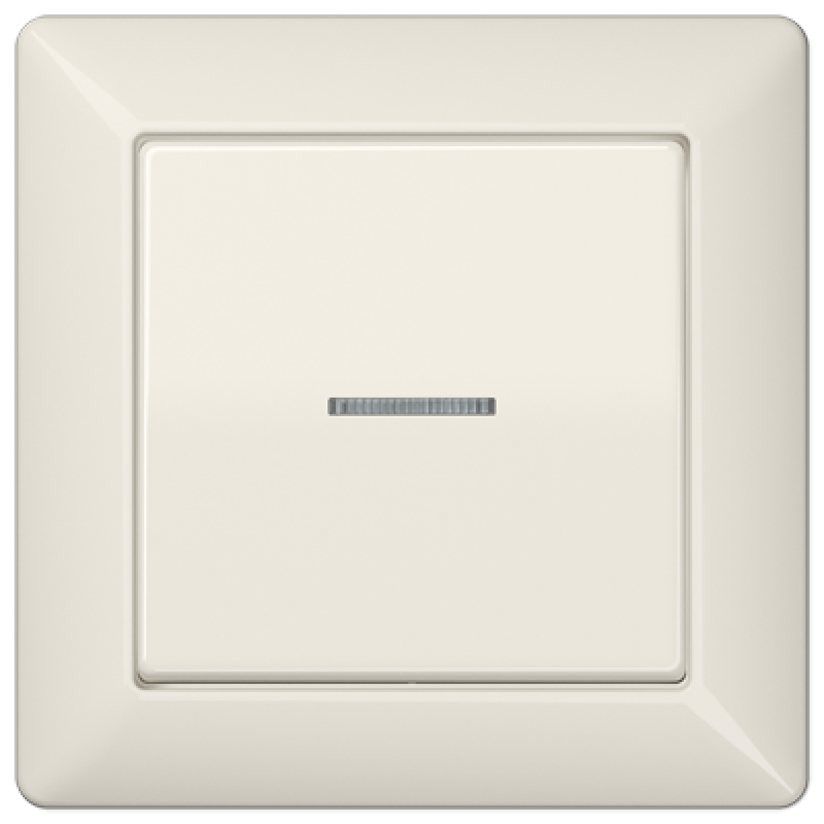 Tecla cvisor y marco AS blanco marfil