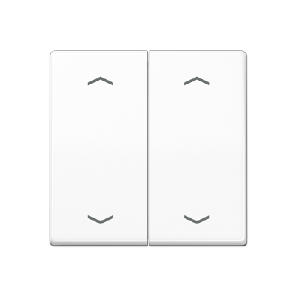 Tecla doble pers. AS blanco alpino