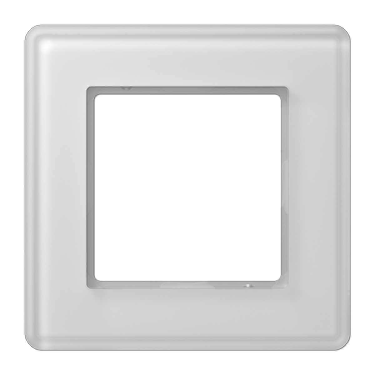 Marco simple A VIVA blanco alpino