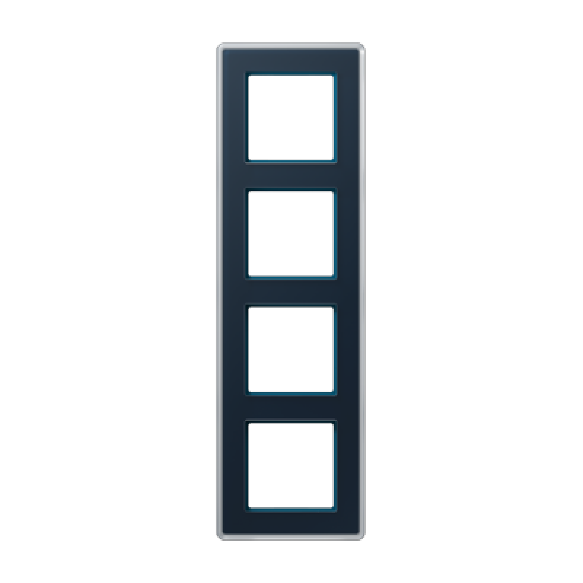 Marco cuádruple A VIVA azul noche