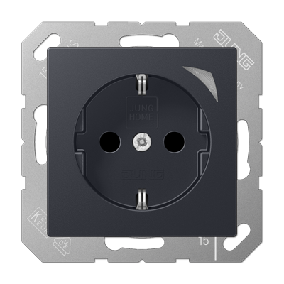 Enchufe JUNG HOME Energy A antracita